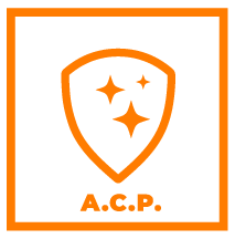 a.c.p. Oberflächenschutz verfügbar Icon acp Oberflächenschutz mit Rahmen